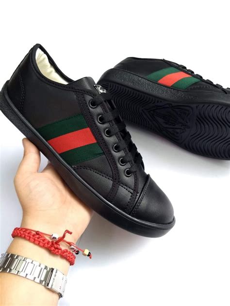 tenis gucci negros|sneakers gucci mujer.